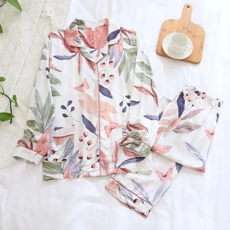 Pijama Feminino Estampado em Viscose