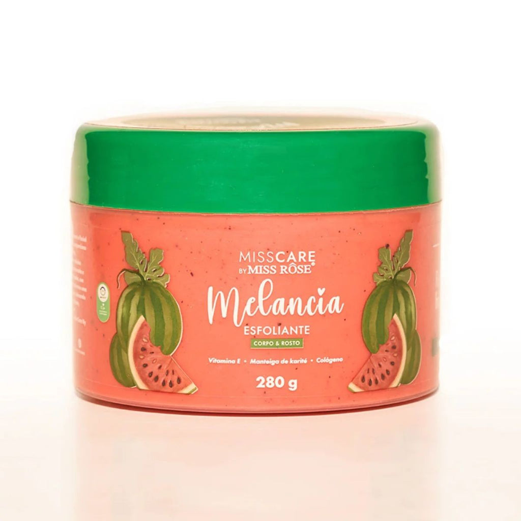 Esfoliante Corporal e Facial Miss Care Melancia