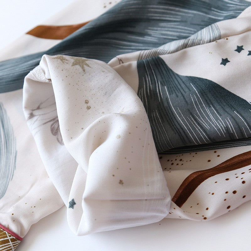 Pijama Feminino Estampado em Viscose