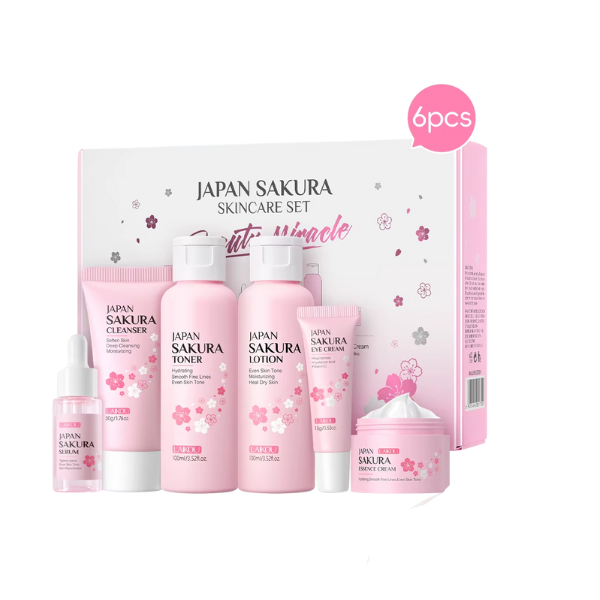 Kit de Cuidados com a Pele Japan Sakura